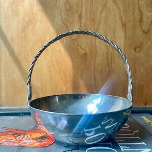 Silver Plated Basket Made in India